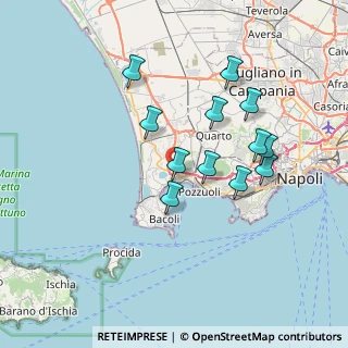 Mappa Via Patria Montenuovo Licola, 80078 Pozzuoli NA, Italia (6.94917)