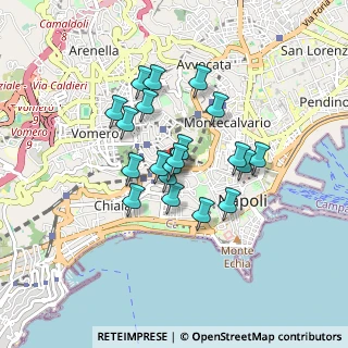 Mappa Vico Santa Maria Apparente, 80132 Napoli NA, Italia (0.703)