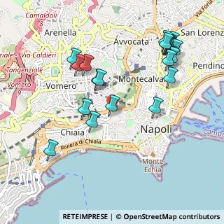 Mappa Vico Santa Maria Apparente, 80132 Napoli NA, Italia (1.18)