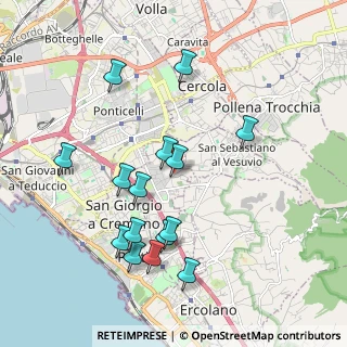 Mappa Viale Bernabo', 80046 San Giorgio a Cremano NA, Italia (2.124)