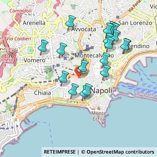 Mappa Via S. Carlo Alle Mortelle, 80132 Napoli NA, Italia (1.0915)