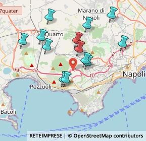 Mappa Via Vicinale Cavone degli Sbirri, 80125 Napoli NA, Italia (3.81692)