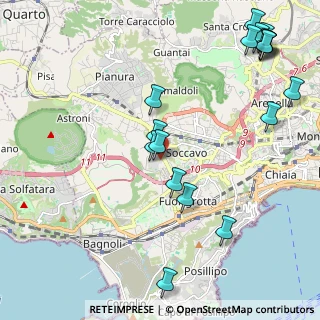 Mappa Via S. Paolo, 80126 Napoli NA, Italia (2.88611)