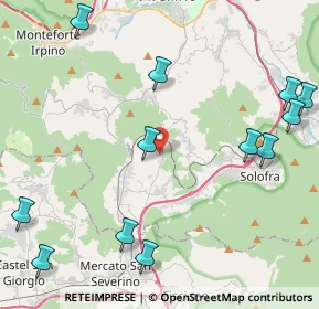 Mappa Via Contraone, 83025 Montoro AV, Italia (7.1075)
