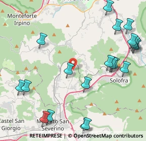 Mappa Via Contraone, 83025 Montoro AV, Italia (5.9235)