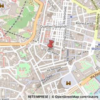 Mappa Via San Mattia, 63, 80132 Napoli, Napoli (Campania)