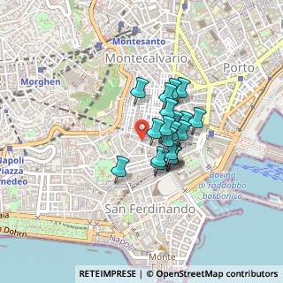 Mappa Vico Tiratoio, 80132 Napoli NA, Italia (0.2905)
