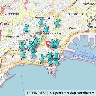 Mappa Vico Tiratoio, 80132 Napoli NA, Italia (0.823)