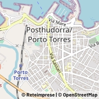 Kaart Porto Torres