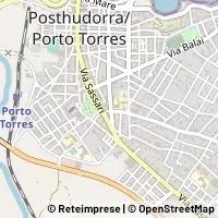 Map Porto Torres