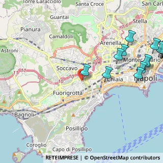 Mappa Parco Persichetti, 80126 Napoli NA, Italia (3.7255)