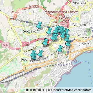 Mappa Parco Persichetti, 80126 Napoli NA, Italia (0.725)