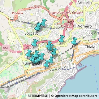 Mappa Parco Persichetti, 80126 Napoli NA, Italia (0.806)