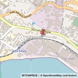 Mappa Via Raimondo Annecchino, 194, 80078 Pozzuoli, Napoli (Campania)