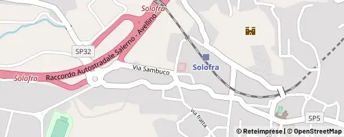 Mappa Solofra