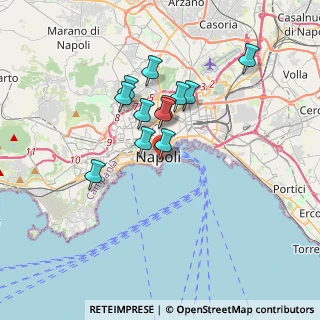 Mappa Via Megaride, 80132 Napoli NA, Italia (2.97583)
