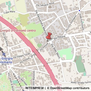 Mappa Via Pittore, 134, 80046 San Giorgio a Cremano, Napoli (Campania)