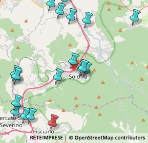 Mappa SP32, 83029 Solofra AV, Italia (5.799)