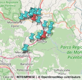 Mappa SP32, 83029 Solofra AV, Italia (7.131)