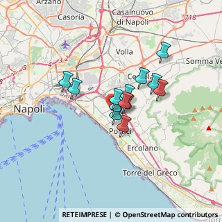 Mappa Via Alighiero Noschese, 80046 San Giorgio a Cremano NA, Italia (2.40308)