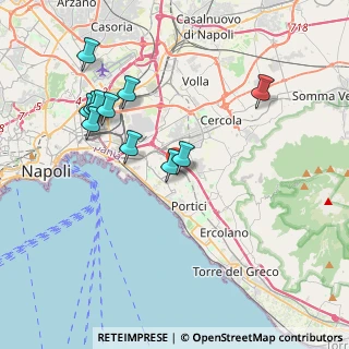 Mappa Via Alighiero Noschese, 80046 San Giorgio a Cremano NA, Italia (4.15909)