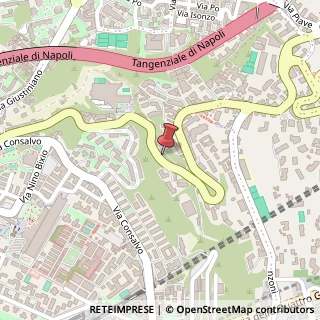 Mappa Via Michelangelo da Caravaggio, 130, 80126 Napoli, Napoli (Campania)