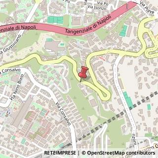 Mappa Via Michelangelo da Caravaggio, 143, 80125 Napoli, Napoli (Campania)