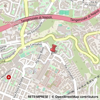 Mappa Via Consalvo, 169, 80125 Napoli, Napoli (Campania)