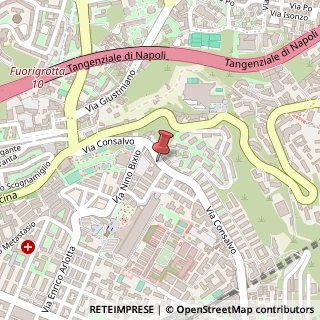 Mappa Via Consalvo, 201, 80125 Napoli, Napoli (Campania)