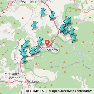 Mappa Via Celentane, 83029 Solofra AV, Italia (4.5315)