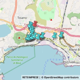 Mappa Via 1 Trav, 80078 Pozzuoli NA, Italia (0.6365)