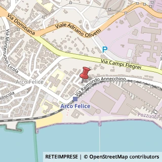 Mappa Via Annecchino Raimondo, 180, 80078 Pozzuoli, Napoli (Campania)
