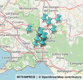 Mappa Via Laura, 83025 Montoro AV, Italia (7.74692)