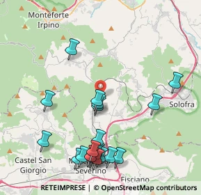 Mappa Via Laura, 83025 Montoro AV, Italia (5.0235)