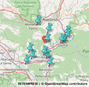 Mappa Via Laura, 83025 Montoro AV, Italia (6.63462)
