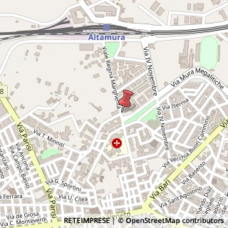 Mappa Viale Regina Margherita, 78, 70022 Altamura, Bari (Puglia)