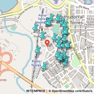 Mappa Via Fontana Vecchia, 07046 Porto Torres SS, Italia (0.21333)