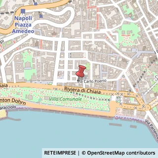Mappa Via Carlo Poerio, 46, 80121 Napoli, Napoli (Campania)