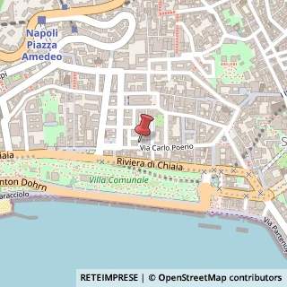 Mappa Via Carlo Poerio, 89, 80121 Napoli, Napoli (Campania)