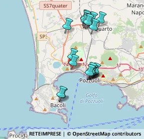 Mappa Via Cacciapuoti, 80078 Pozzuoli NA, Italia (3.533)