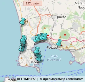 Mappa Via Cacciapuoti, 80078 Pozzuoli NA, Italia (3.385)