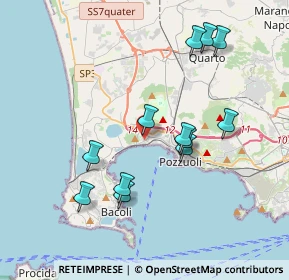 Mappa Via Antonio Cacciapuoti, 80078 Pozzuoli NA, Italia (3.93833)