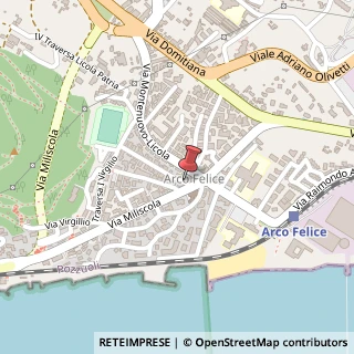 Mappa Via Miliscola, 5, 80078 Pozzuoli, Napoli (Campania)