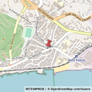 Mappa Via Miliscola, 286, 80078 Pozzuoli, Napoli (Campania)
