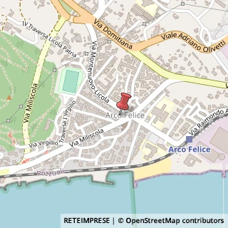 Mappa Via Antonio Cacciapuoti, 6, 80078 Pozzuoli, Napoli (Campania)