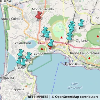 Mappa Via Cacciapuoti, 80078 Pozzuoli NA, Italia (2.25615)