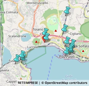 Mappa Via Antonio Cacciapuoti, 80078 Pozzuoli NA, Italia (2.22167)