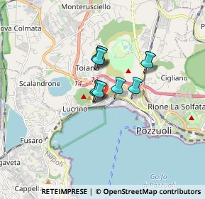 Mappa Via Cacciapuoti, 80078 Pozzuoli NA, Italia (1.07273)