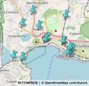 Mappa Via Antonio Cacciapuoti, 80078 Pozzuoli NA, Italia (2.12286)