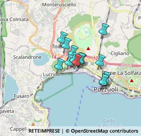 Mappa Via Antonio Cacciapuoti, 80078 Pozzuoli NA, Italia (1.14286)